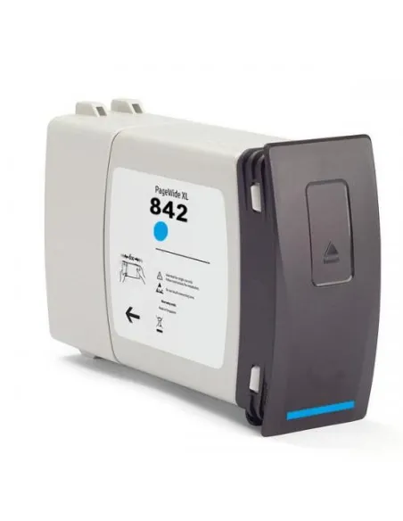 tinta Compatible HP 842C / C1Q54A Cyan Cartucho de Tinta Pigmentada para HP PageWide XL 8000