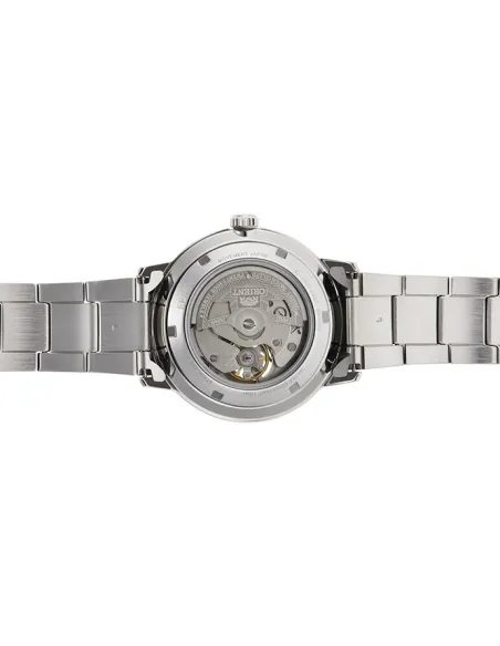reloj automático hombre Orient Contemporary RA-AR0101L Semi-Skeleton dial azul 40mm correa acero 100m