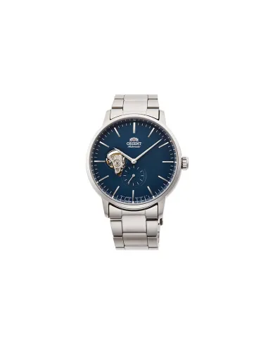 reloj automático hombre Orient Contemporary RA-AR0101L Semi-Skeleton dial azul 40mm correa acero 100m