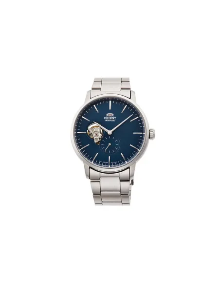 reloj automático hombre Orient Contemporary RA-AR0101L Semi-Skeleton dial azul 40mm correa acero 100m
