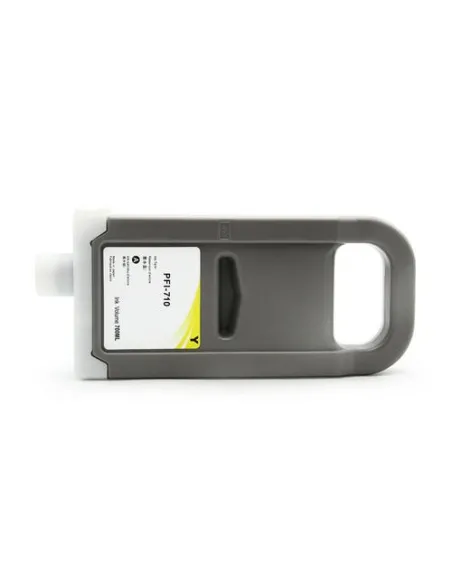 Compatible Canon PFI710 AMARILLO Cartucho de Tinta Pigmentada  imagePROGRAF IPF TX2000, TX3000, TX4000