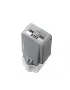 TINTA Compatible Canon PFI1000 Amarillo Cartucho de Tinta Pigmentada PFI-1000Y / 0549C001 para Canon imagePROGRAF Pro-1000