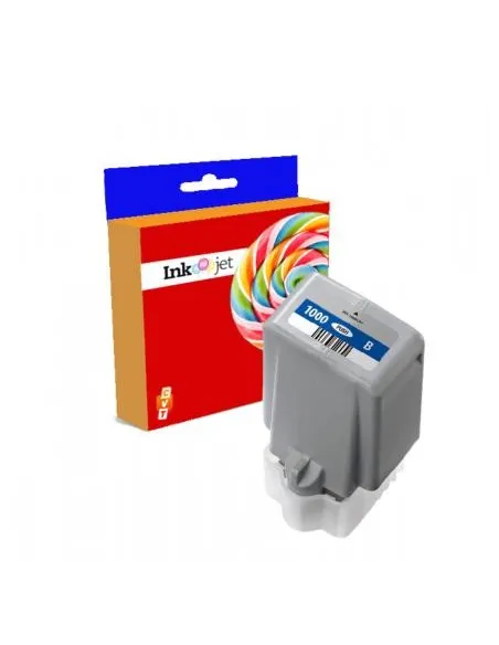 TINTA Compatible Canon PFI1000 Blue Cartucho de Tinta Pigmentada PFI-1000B / 0555C001 para Canon imagePROGRAF Pro-1000