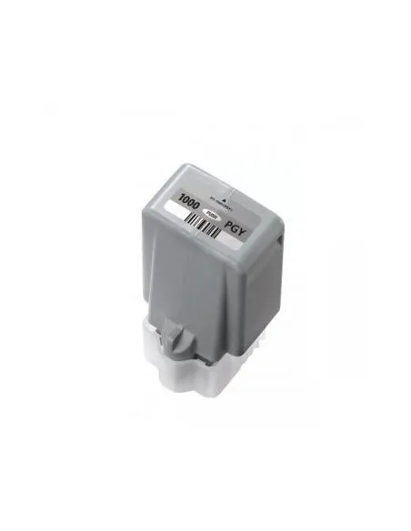 tinta Compatible Canon PFI1000 Gris Cartucho de Tinta Pigmentada PFI-1000GY / 0552C001 para Canon imagePROGRAF Pro-1000