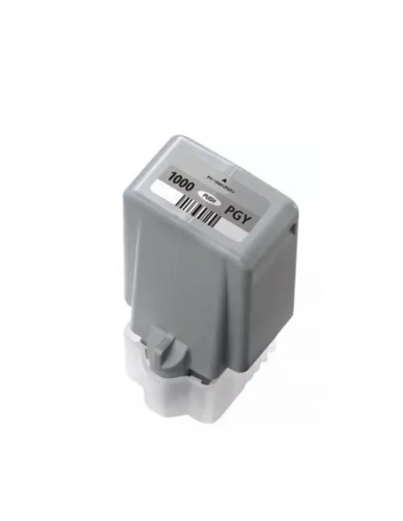 Tinta Compatible Canon PFI1000 Gris Photo Cartucho de Tinta Pigmentada PFI-1000PGY / 0553C001 para Canon imagePROGRAF Pro-1000