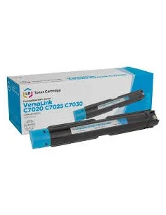 toner Compatible Xerox VersaLink C7020, C7025, C7030 Cyan Cartucho de Toner 106R03740