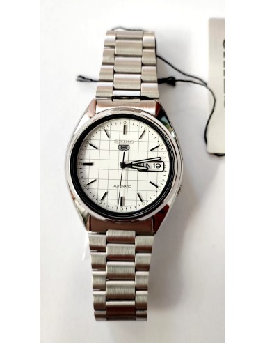 Reloj hombre automático Seiko SNXF05K1 Seiko 5 clásico acero 21 joyas