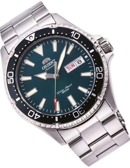 Reloj hombre automático Orient Kamasu Mako III Cristal Zafiro acero inoxidable
