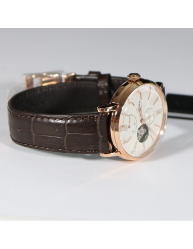 Reloj Automático hombre Orient Star RE-AV0001S oro rosa crista zafiro correa cuero Power Reserve 50H