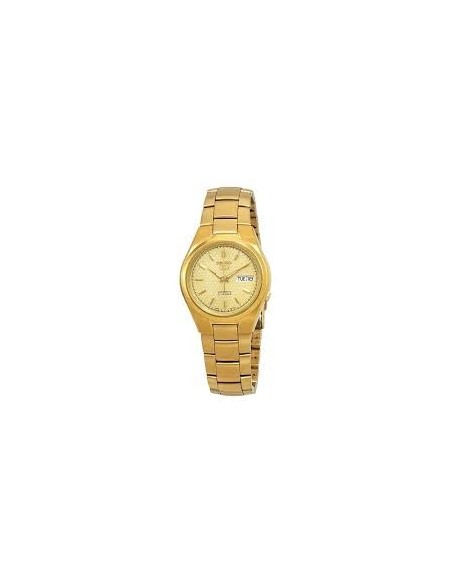 Reloj Automático Hombre Seiko 5 SNK610K1 dial dorado correa acero