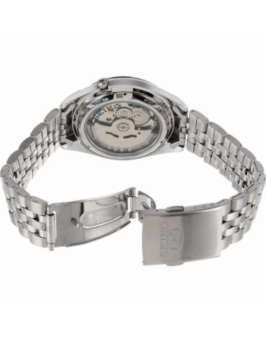 Reloj automático hombre Seiko 5 SNK385K1 dial plata correa acero