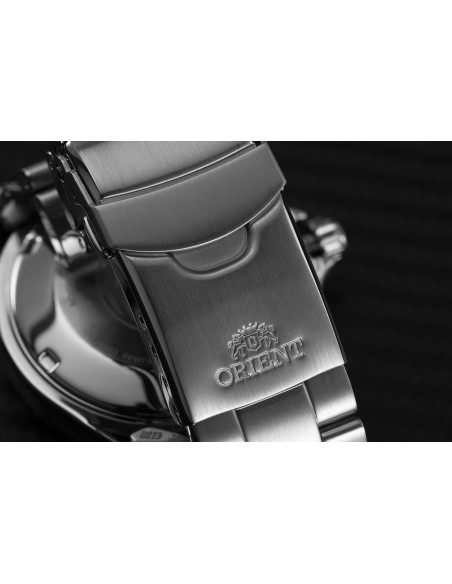 Reloj de buceo hombre automático Orient Kamasu RA-AA0002L dial azul 41.8mm DIVERS Cristal Zafiro correa acero