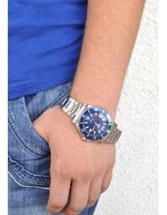 copy of reloj de buceo hombre Casio MTD-1053D-1A dial negro correa acero 200m water resist 2