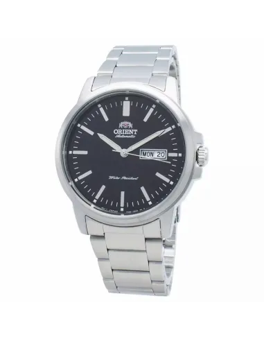reloj automático hombre Orient Conmuter RA-AA0C01B dial negro 41.9mm correa acero (admite cuerda manual) 50m water resist