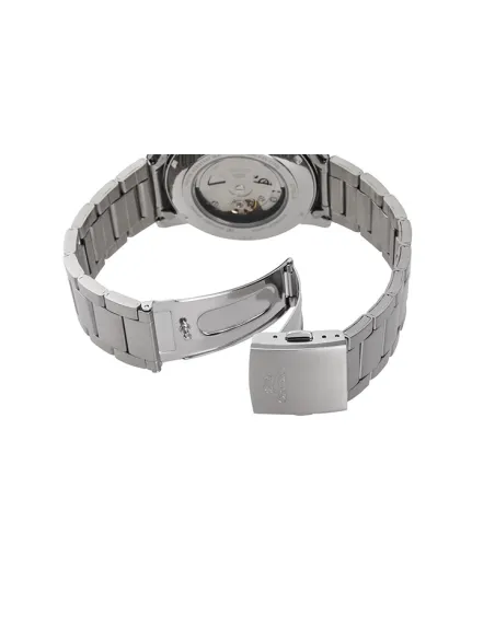reloj automático hombre Orient Conmuter RA-AA0C01B dial negro 41.9mm correa acero (admite cuerda manual) 50m water resist