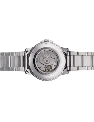 reloj automático hombre Orient Conmuter RA-AA0C01B dial negro 41.9mm correa acero (admite cuerda manual) 50m water resist
