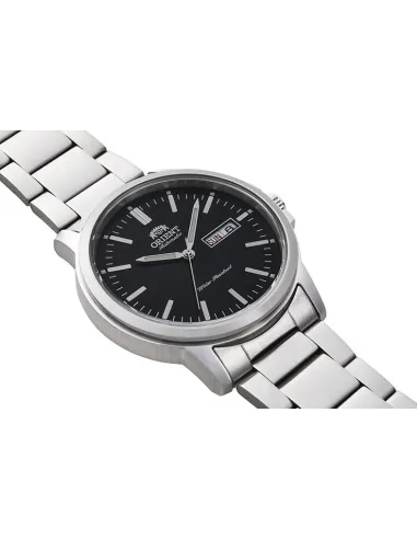 reloj automático hombre Orient Conmuter RA-AA0C01B dial negro 41.9mm correa acero (admite cuerda manual) 50m water resist