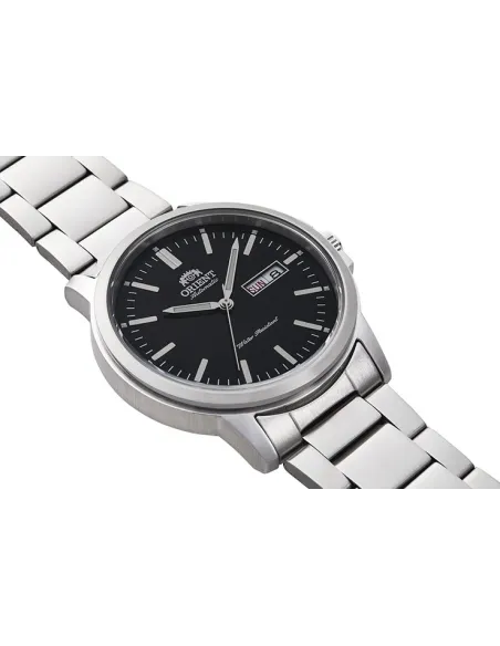 reloj automático hombre Orient Conmuter RA-AA0C01B dial negro 41.9mm correa acero (admite cuerda manual) 50m water resist