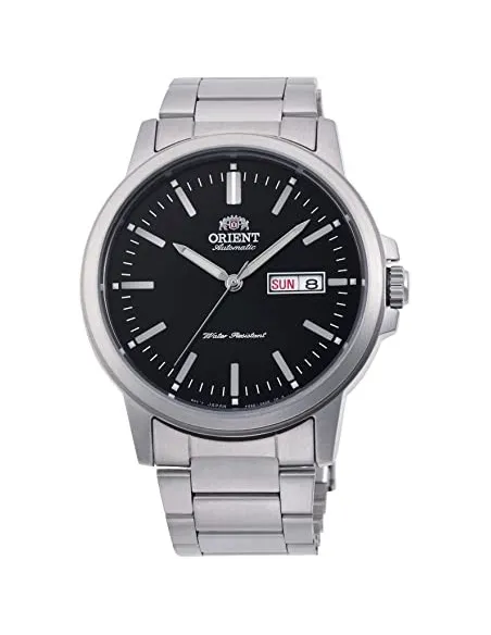 reloj automático hombre Orient Conmuter RA-AA0C01B dial negro 41.9mm correa acero (admite cuerda manual) 50m water resist