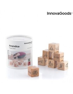 Juego de Dados de Yoga Anandice 7 Piezas ideal para amantes del YOGA