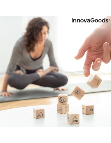 Juego de Dados de Yoga Anandice 7 Piezas ideal para amantes del YOGA