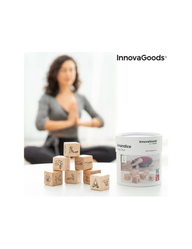Juego de Dados de Yoga Anandice 7 Piezas ideal para amantes del YOGA