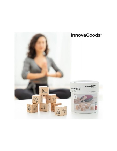 Juego de Dados de Yoga Anandice 7 Piezas ideal para amantes del YOGA