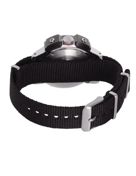 reloj de buceo automático hombre Orient M-Force RA-AC0N01B dial negro 45mm correa acero 200m water resist Cristal Zafiro