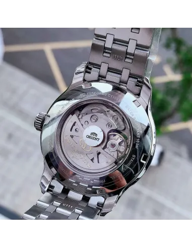 copy of reloj automático hombre Orient Star RE-AV0B01S dial blanco 41mm 50h Reserva de Marcha Cristal de Zafiro