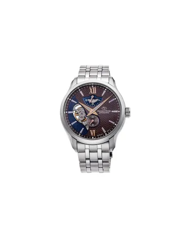 reloj automático hombre Orient Star RE-AV0B02Y dial marrón 41mm 50h Reserva de Marcha Cristal de Zafiro