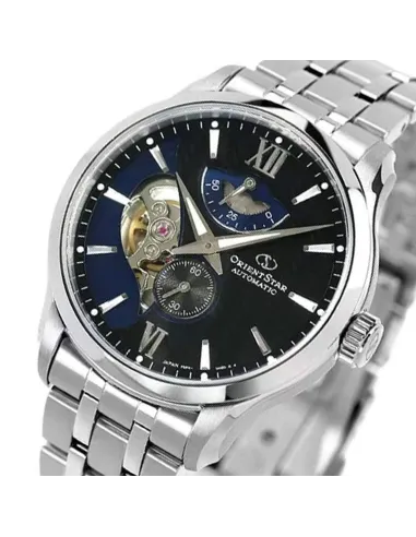 copy of reloj automático hombre Orient Star RE-AV0B01S dial blanco 41mm 50h Reserva de Marcha Cristal de Zafiro