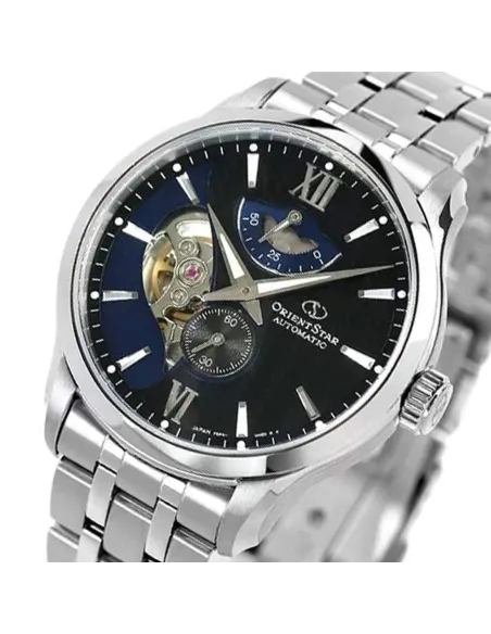 copy of reloj automático hombre Orient Star RE-AV0B01S dial blanco 41mm 50h Reserva de Marcha Cristal de Zafiro