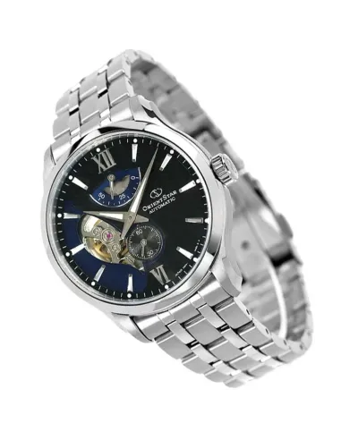 copy of reloj automático hombre Orient Star RE-AV0B01S dial blanco 41mm 50h Reserva de Marcha Cristal de Zafiro