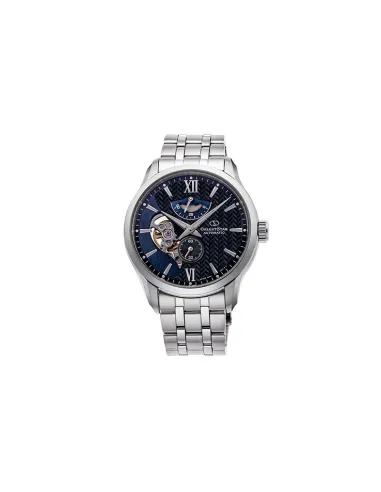 copy of reloj automático hombre Orient Star RE-AV0B01S dial blanco 41mm 50h Reserva de Marcha Cristal de Zafiro