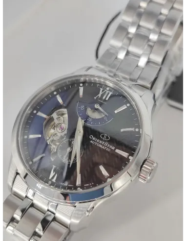 reloj automático hombre Orient Star RE-AV0B03B dial negro 41mm 50h Reserva de Marcha Cristal de Zafiro