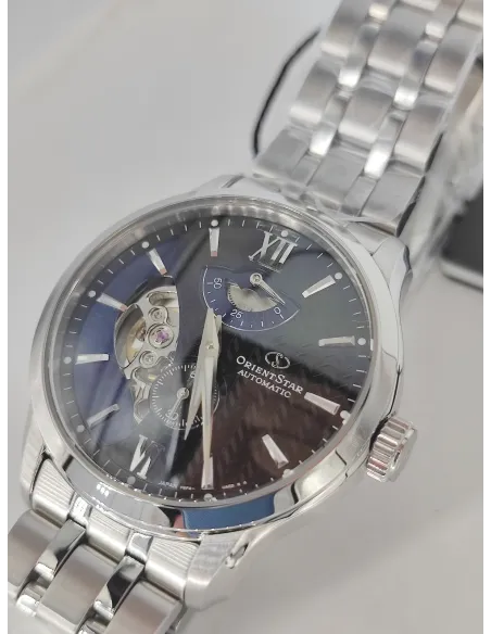 reloj automático hombre Orient Star RE-AV0B03B dial negro 41mm 50h Reserva de Marcha Cristal de Zafiro