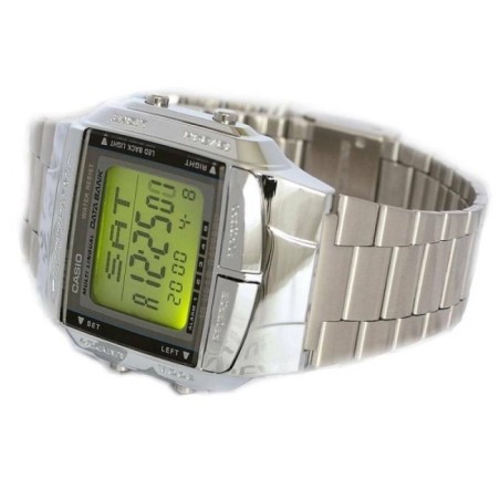 reloj unisex retro CASIO DATABANK DB-360N-1AEF BANCO DATOS