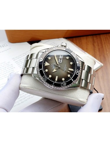 reloj automático hombre Orient New Kamasu RA-AA0810N dial negro 41.8mm correa acero cristal zafiro 200m water resist