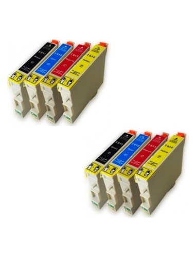 pack cartuchos tinta epson t0615 compatibles