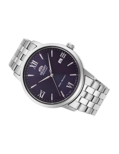 reloj automático hombre Orient Simphony IV RA-AC0F09L dial azul 41.6mm correa acero 50m water resist