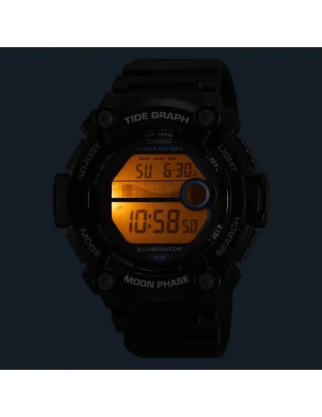 copy of reloj deportivo hombre Casio WS-1300H-1A Mareas Fases Lunares 10 años batería correa resina Luz Led