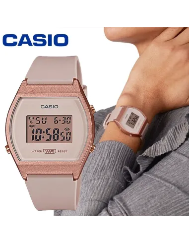 Reloj casual mujer Casio LW-204-4A Luz Cronómetro water resist