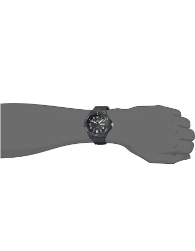 reloj deportivo hombre outdoor Casio MRW-210HB-1AV corea cuero y tela 100m water resist