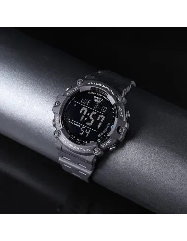 copy of reloj deportivo digital hombre Casio AE-1500WH-1A luz led 10 años batería 5 alarmas