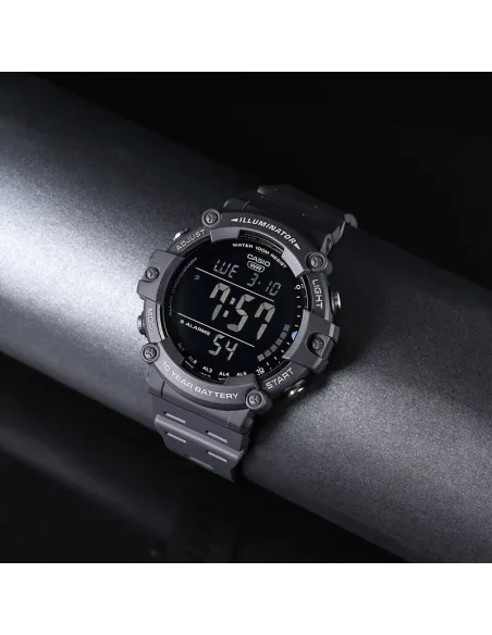 copy of reloj deportivo digital hombre Casio AE-1500WH-1A luz led 10 años batería 5 alarmas