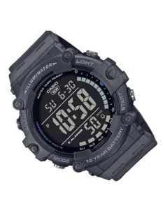 copy of reloj deportivo digital hombre Casio AE-1500WH-1A luz led 10 años batería 5 alarmas
