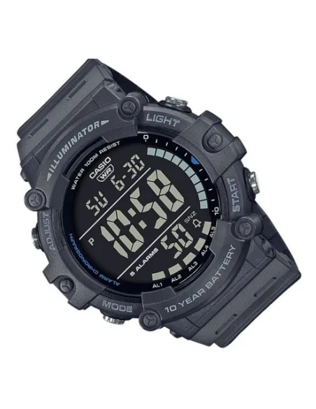 copy of reloj deportivo digital hombre Casio AE-1500WH-1A luz led 10 años batería 5 alarmas