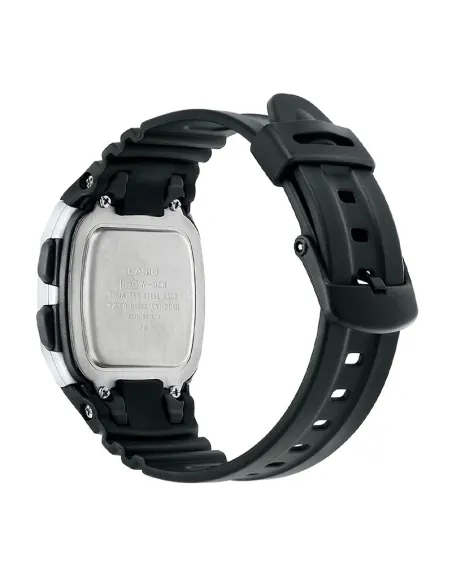 reloj hombre digital Casio W-96H-1AV alarma múltiple 10 años batería cronómetro 50m water resist