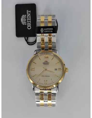 reloj automático hombre Orient Contemporary RA-AC0F08G dial dorado 41.6mm Cristal Zafiro correa acero
