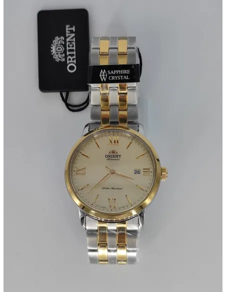 reloj automático hombre Orient Contemporary RA-AC0F08G dial dorado 41.6mm Cristal Zafiro correa acero